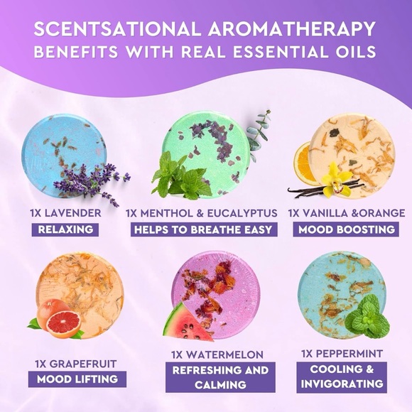 Shower Steamers aromatherapy shower bombs - Picture 2 of 5